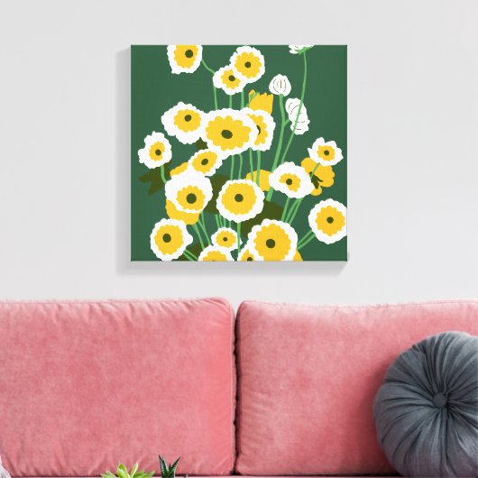 Brown Pot Leinwanddruck (Insitu (Wohnzimmer))