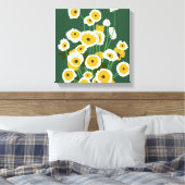 Brown Pot Leinwanddruck (Insitu (Schlafzimmer))