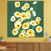 Brown Pot Leinwanddruck (Insitu (Wohnzimmer))