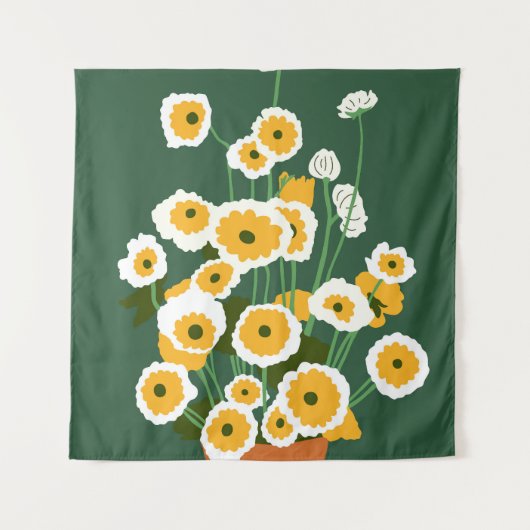 Brown Pot Wandteppich (Vorderseite)