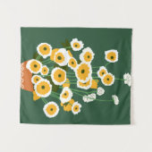 Brown Pot Wandteppich (Vorderseite (Horizontal))