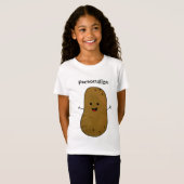 Brown Potato Personalisiert T-Shirt (Vorne ganz)
