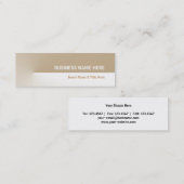 Brown Pro Mini Visitenkarte (Vorne/Hinten)