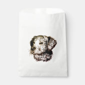 Brown Puppy Sketch Geschenktütchen (Vorderseite)