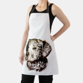 Brown Puppy Sketch Schürze (InSitu)
