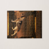 Brown Puzzle (Horizontal)