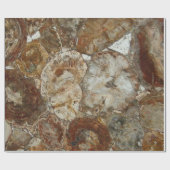 Brown Quartzite Wrapping Paper Geschenkpapier (Flach)