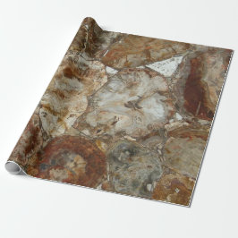 Brown Quartzite Wrapping Paper Geschenkpapier