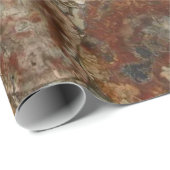 Brown Quartzite Wrapping Paper Geschenkpapier (Rolleneckpunkt)