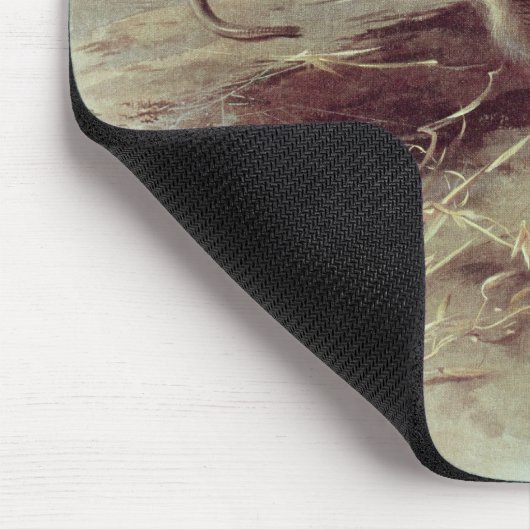 Brown-Ratte 1918 Mousepad (Ecke)