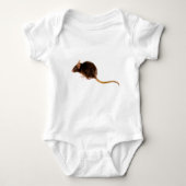 Brown-Ratte Baby Strampler (Vorderseite)