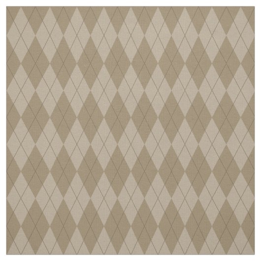 Brown-Rauten-Muster-Gewebe Stoff (Muster)