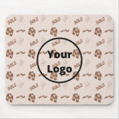 Brown Real Anwesen Geschäftsmodell Mousepad (Vorne)