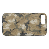 Brown Reptile Camouflage iPhone 7 Fall Case-Mate iPhone Hülle (Rückseite (Horizontal))