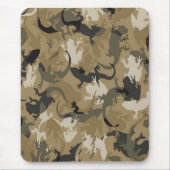 Brown Reptile Camouflage Mouse Pad Mousepad (Vorne)