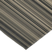 Brown Retro Streifen-Tischdecke beige Taupe Tischdecke (Schrägansicht)