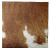 Brown-Rindleder-Druck Fliese (Vorderseite)