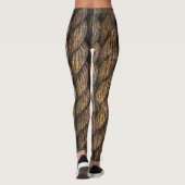 Brown Rope Leggings (Rückseite)