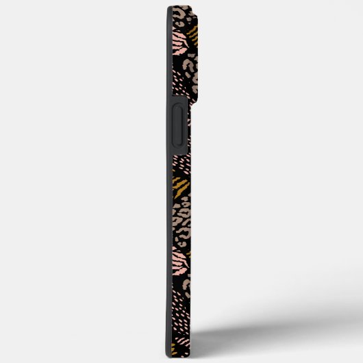 Brown Safari Animal Print Case-Mate iPhone Hülle (Rückseite / Rechts)
