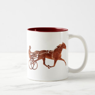 Brown-Schrittmacher-Silhouette Zweifarbige Tasse