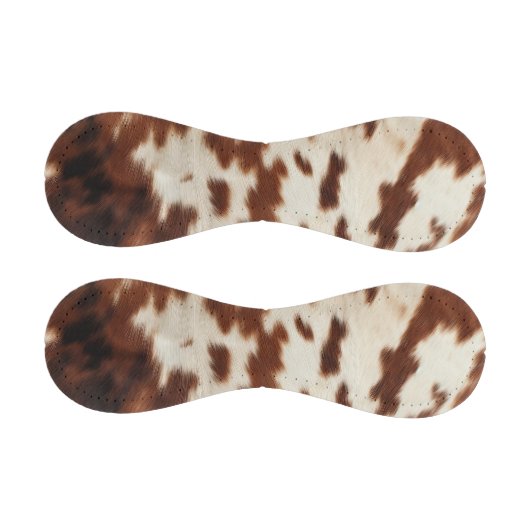 Brown Schwarz-weiß Cowhide Baseball (Paneele)