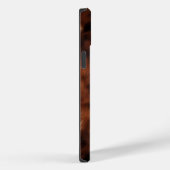 Brown Schwarz-weiß Cowhide Case-Mate iPhone Hülle (Rückseite / Rechts)