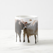 Brown-Schweizer-Kühe Kaffeetasse (Mittel)