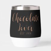 Brown Script Established Chocolate Lover (Rückseite)