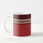 Brown Shades Stripe Kaffeetasse (Links)