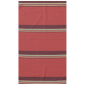 Brown Shades Stripe Tischdecke (Vorderseite)