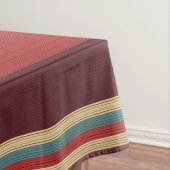 Brown Shades Stripe Tischdecke (Beispiel)