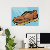 Brown Shoe Poster