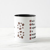 Brown Simple Morning Coffee Tasse (Zentrum)