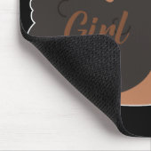 Brown Skin Girl Mousepad (Ecke)