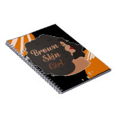 Brown Skin Girl Notizblock (Rechte Seite)