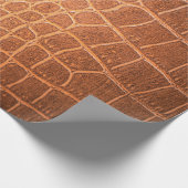 Brown skin leather texture backgroundskin,abstract geschenkpapier (Ecke)