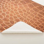Brown skin leather texture backgroundskin,abstract sherpadecke (3/4)