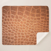 Brown skin leather texture backgroundskin,abstract sherpadecke (Vorderseite (Horizontal))