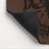 Brown Skull Mousepad (Ecke)