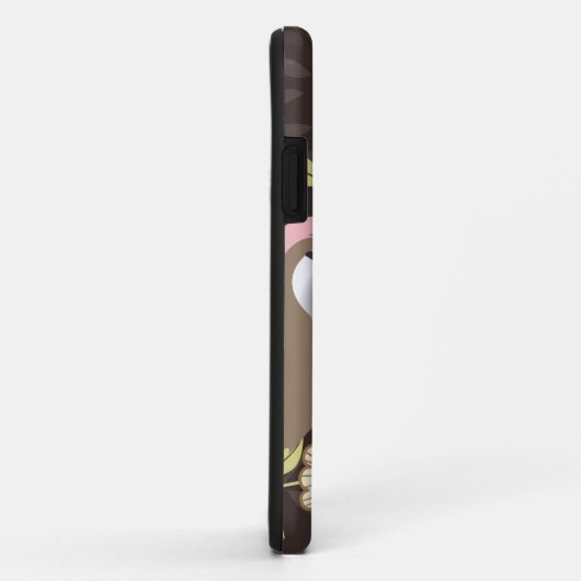 Brown Sloth Family Pinkeln durch Dschungel Case-Mate iPhone Hülle (Hinten/Rechts)