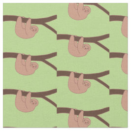 Brown Smilth mit Heart Nose Fabric Stoff