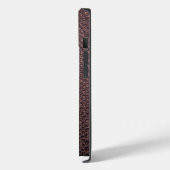 Brown Snakeskin Case-Mate iPhone Case (Rückseite / Links)
