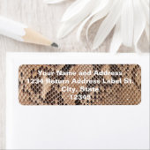 Brown Snakeskin Look (Insitu)