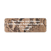 Brown Snakeskin Look (Vorne)