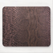 Brown Snakeskin Pattern Mouse Pad Mousepad (Vorne)