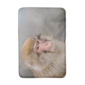 Brown Snow Monkey, japanische Fotografie Badematte (Vorderseite Vertikal)