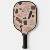 Brown Speckled Pickleball Paddle (Rückseite)