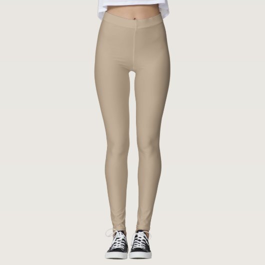 Brown Sport Women Leggings (Vorderseite)
