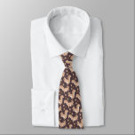 Brown Squirrels and Acorns Nature Lover Krawatte<br><div class="desc">Cute squirrels and acorns pattern in shades of brown.</div>