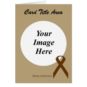 Brown Standard Ribbon Template von Kenneth Yoncich